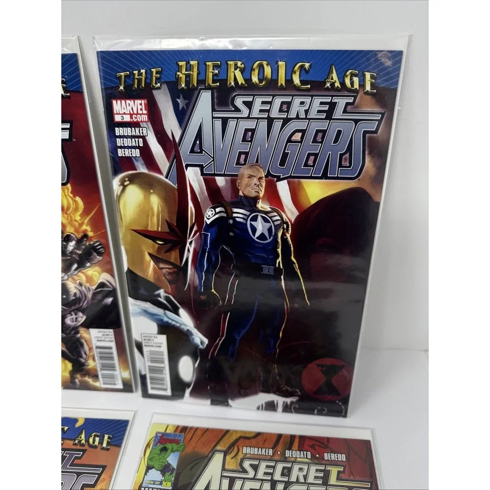 Secret Avengers #1-6 Comic Lot, Marvel, Debut Of Secret Avengers And Heroic Age